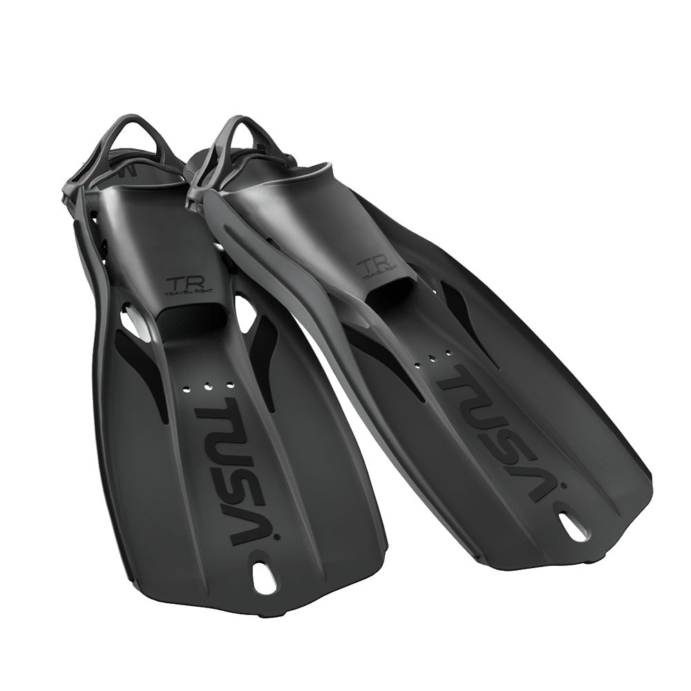 TUSA Travel Right Fins Black