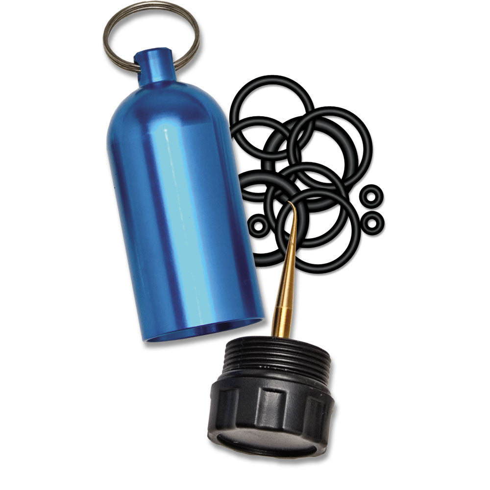 Marine Sports Scuba Tank Keychain Blue