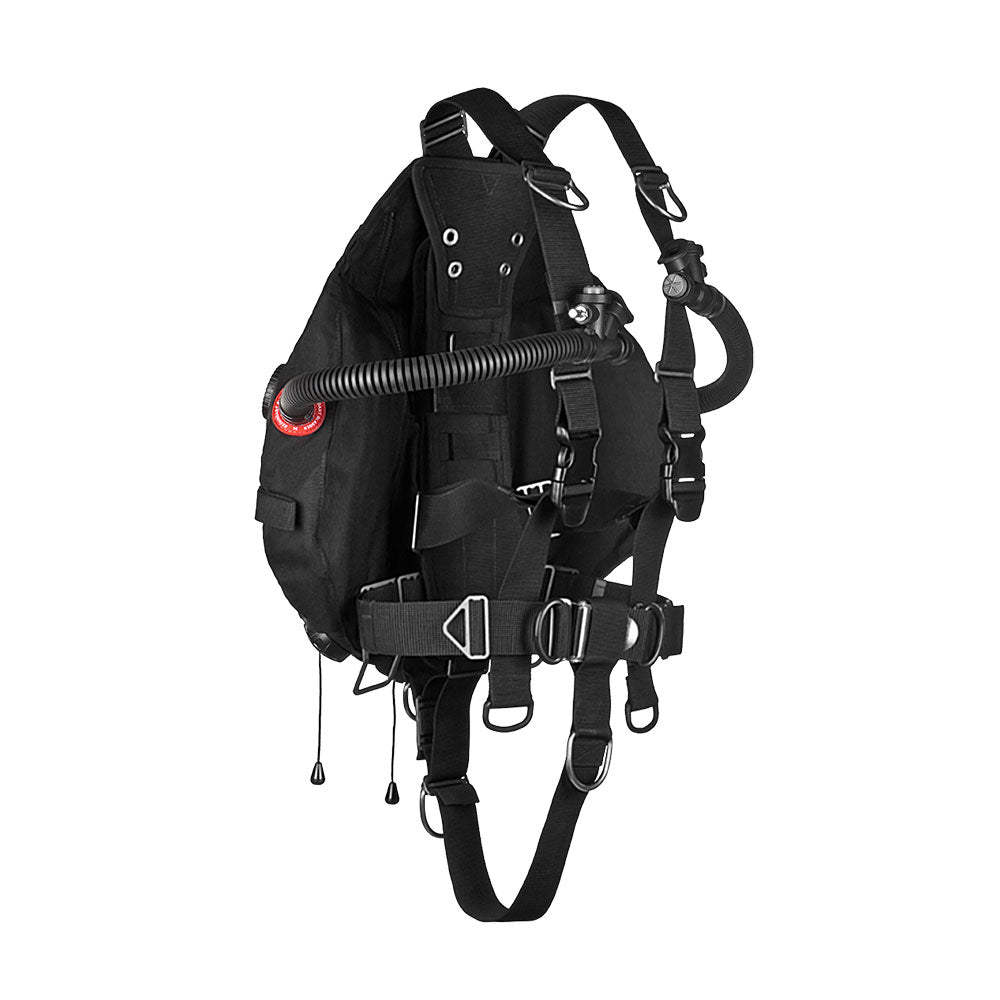 XDeep Stealth 2.0 Rec Redundant Bladder Sidemount System Black