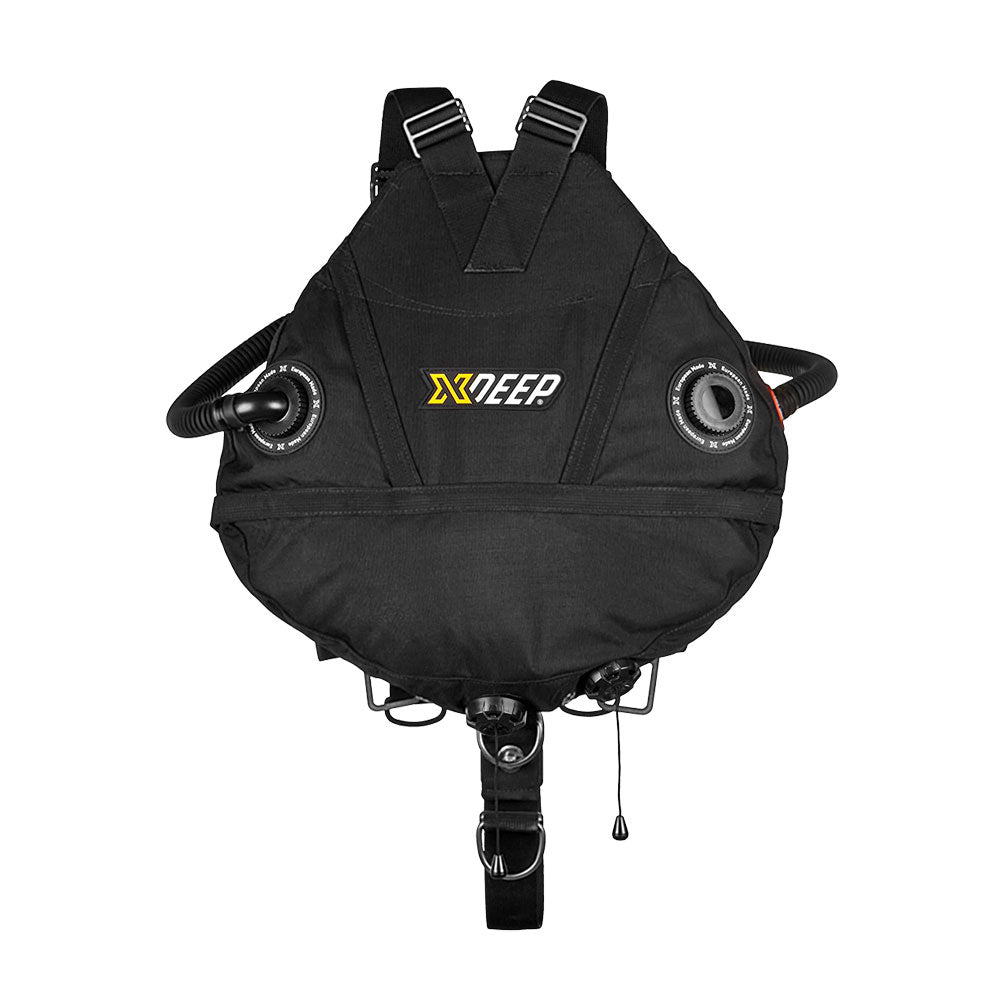 XDeep Stealth 2.0 Rec Redundant Bladder Sidemount System Black