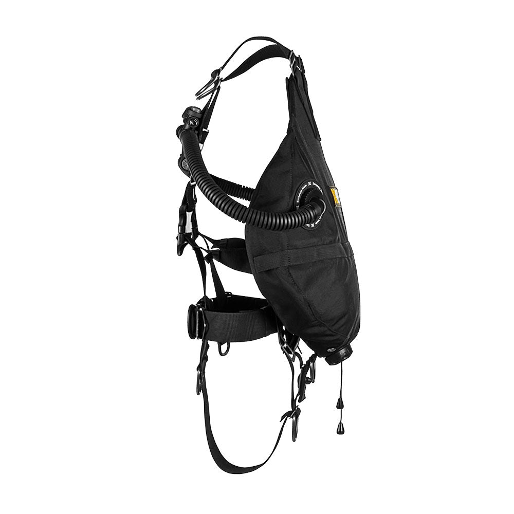 XDeep Stealth 2.0 Rec Redundant Bladder Sidemount System Black