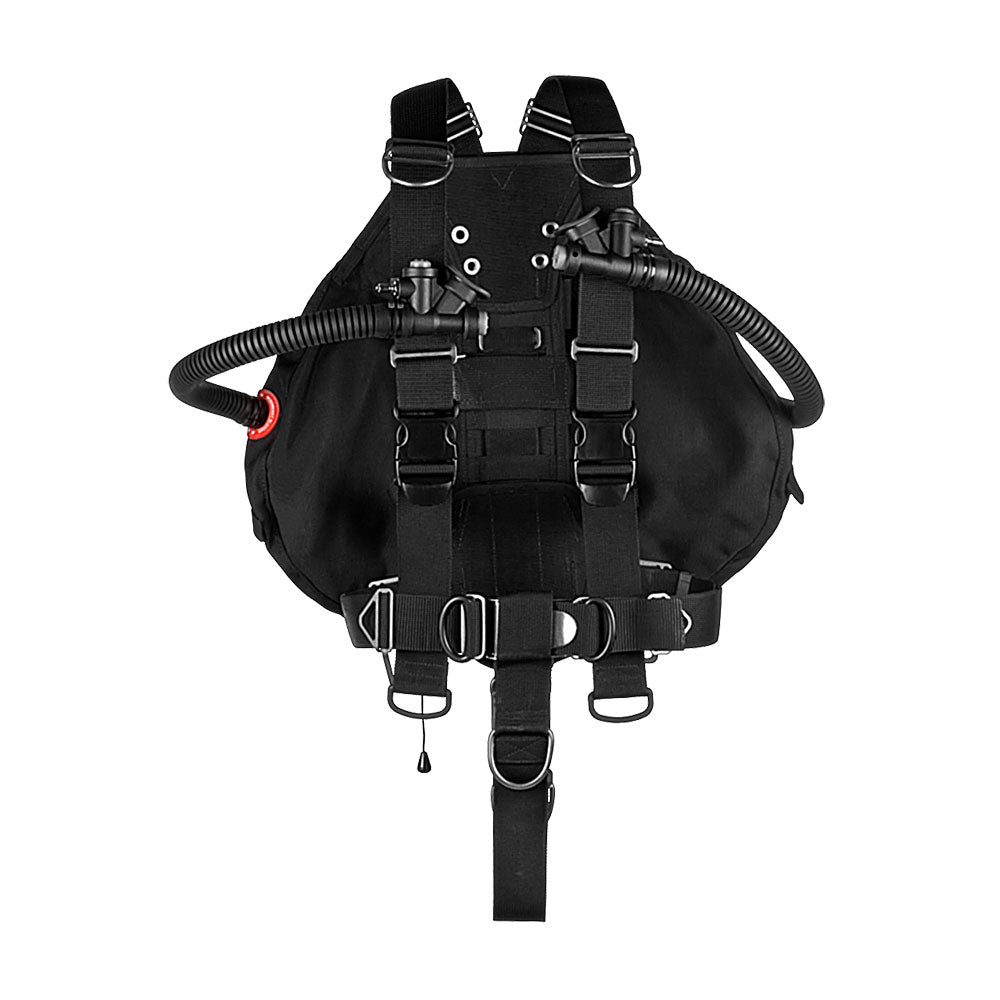 XDeep Stealth 2.0 Rec Redundant Bladder Sidemount System Black