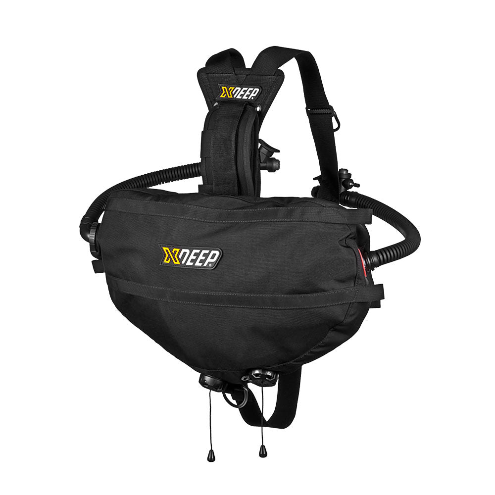 XDeep Stealth 2.0 Classic Redundant Bladder Sidemount System Black