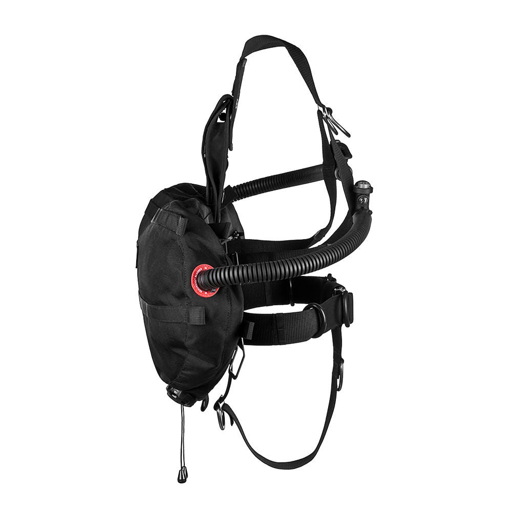 XDeep Stealth 2.0 Classic Redundant Bladder Sidemount System Black