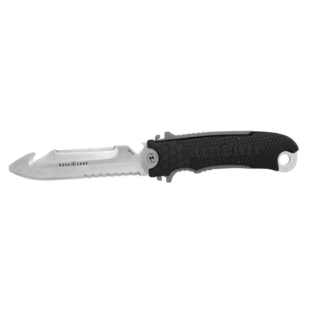 Aqua Lung Big Squeeze Stainless Steel Lock Knife