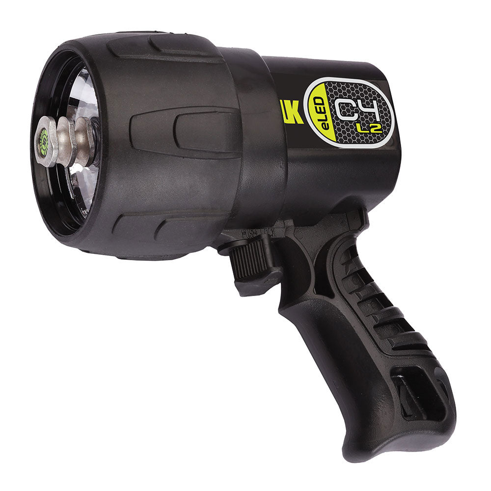 UK C4 eLED Dive Light Black