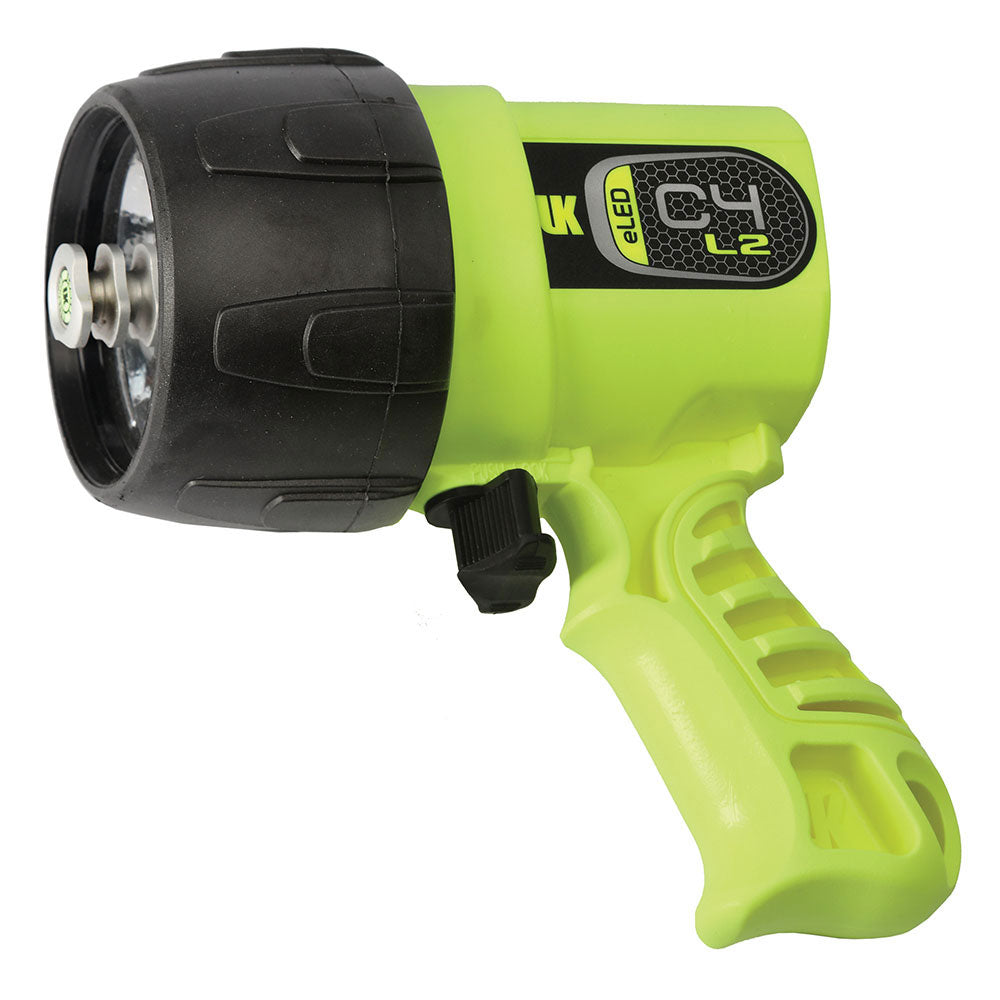 UK C4 eLED Dive Light Yellow